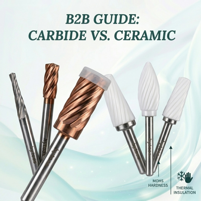 B2B guide for ceramic nail drill bits vs carbide, premium wholesale tungsten carbide and zirconia ceramic instruments (2)